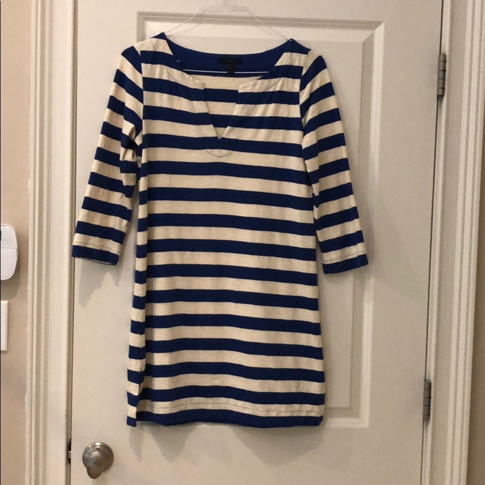 J Crew cotton shift dress
